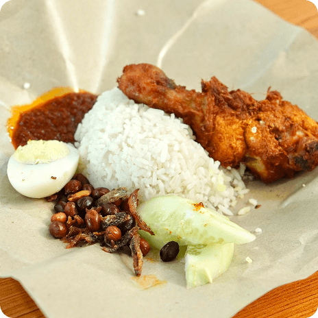 Nasi Lemak Ayam Goreng Berempah